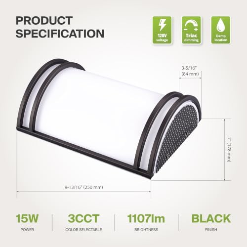 ASD Indoor LED Wall Sconce Lights - Image 7