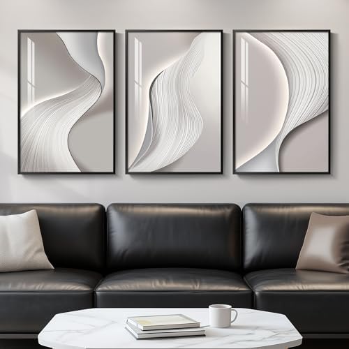 Framed Modern Abstract Wall Art by Cuspin