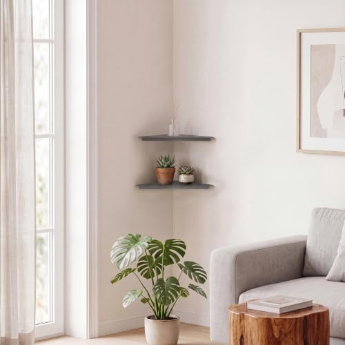 Small Corner Floating Shelf Wall Mounted - Image 2