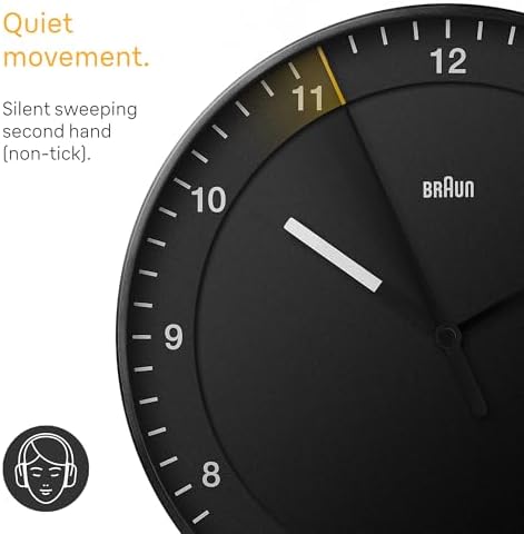 Braun Classic Large Analogue Wall Clock - Image 3