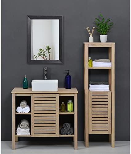 AAZZKANG Wall Mirror Black Wood Framed Rectangle Mirrors - Image 6