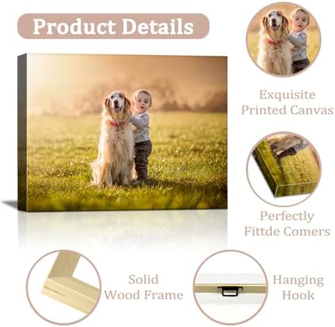 Canvas Prints with Your Photos, Ship Next Day Custom Wall Art - Image 6