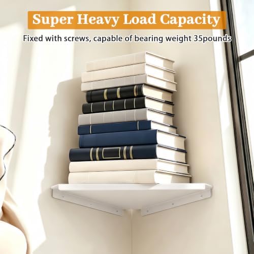 Small Corner Floating Shelf Wall Mounted - Image 5