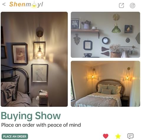 Shenmoyl Vintage Wall Sconce - Image 5