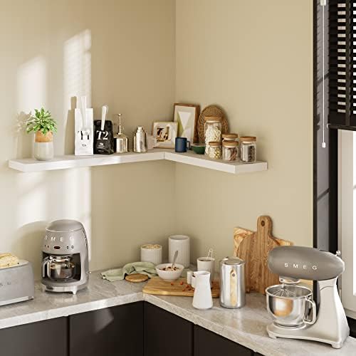 BAMEOS Floating Shelves, 47 x 9Wall Shelves – Extra-Wide Display Shelf - Image 5