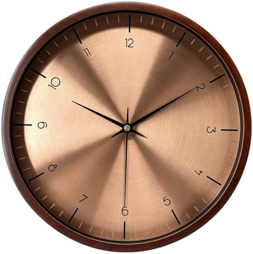 12" Minimalist Silent Wall Clock by MABPEDO
