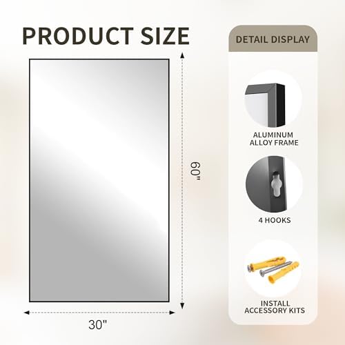 FICTOR Bathroom Vanity Mirror for Over Sink - Image 2