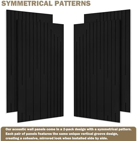 Acoustic Wall Panels Sound Absorbing Panels Noise Reducing - Image 2