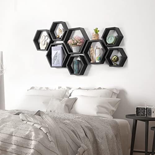 CADUKE Hexagon Floating Shelves Set of 8 - Image 5