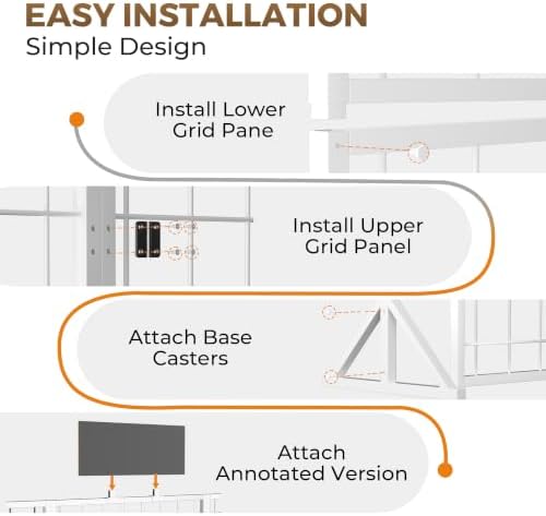 Foldable Grid Wall Panel, Gridwall Display Stand - Image 4