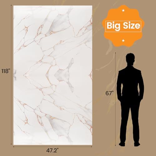 KASARO Peel and Stick Backsplash Wall Tile, 118 × 47 inch - Image 4