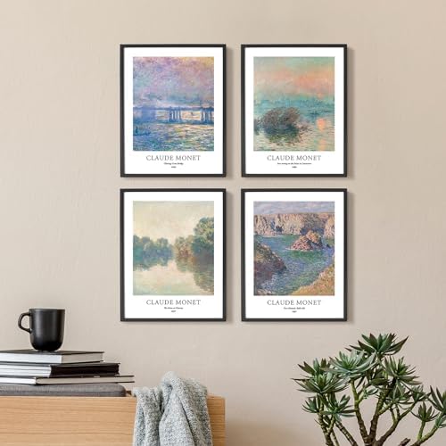 EVOLE HOME Claude Monet Giclée Art Print Set - Image 6