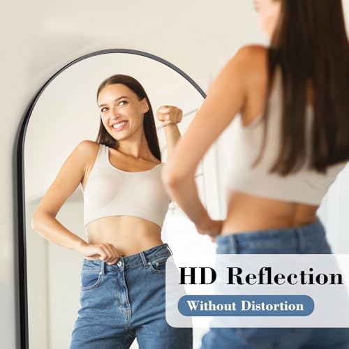 DUMOS 56"x15" Arched Full Length Mirror - Image 4