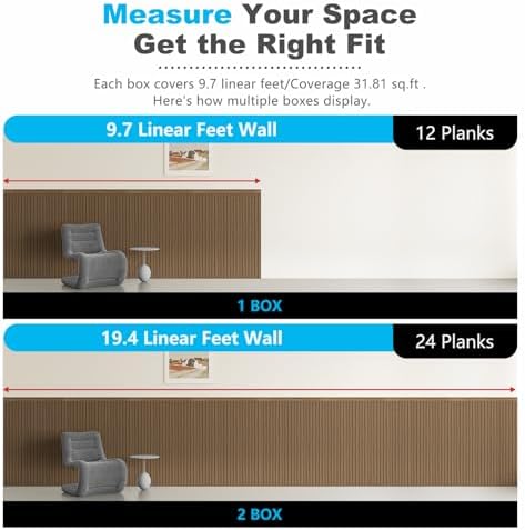 Art3d Beadboard Wainscoting Wall Panel Kit - Image 6