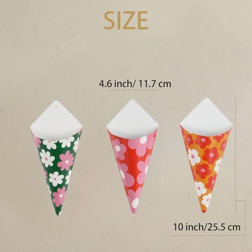 AIM & GGKK Floral Wall Vases - Image 2
