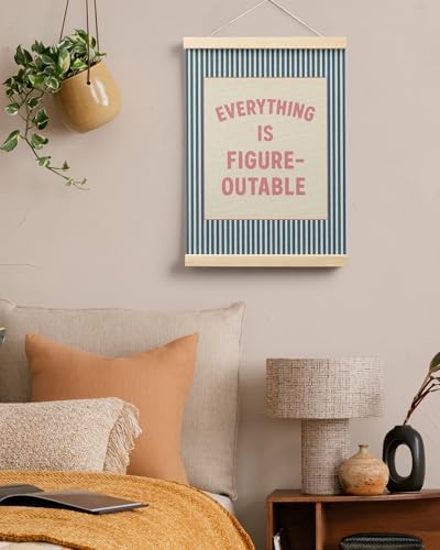 FGFK Everything is Figureoutable Positive Affirmations Wall Art Poster Hanger - Image 5