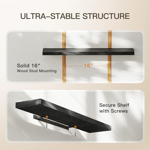 Amada 32 Inch Floating Shelves - Image 6
