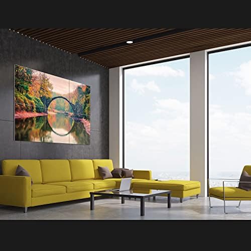 JBER Art Acoustic Panels 72" x 48", Sound Absorbing Wall Art, Kromlau Park - Image 3