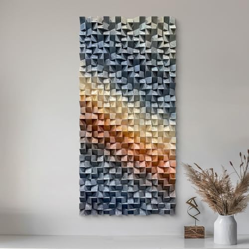 LIUZEYUE Narrow Statement 3D Wooden Wall Decor by Unknown