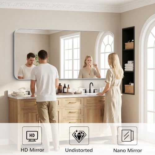 DESBING 72"x36" Bathroom Mirror - Image 4