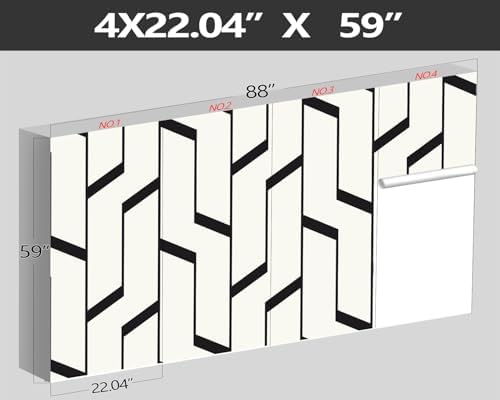 XMPMBM-Black Textured backsplash Large Decorative Geometrical Wallpaper Bedroom - Image 4