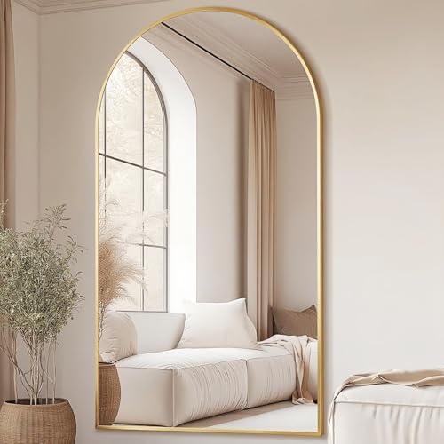 Dewfig Arched Full Length Mirror - Image 3