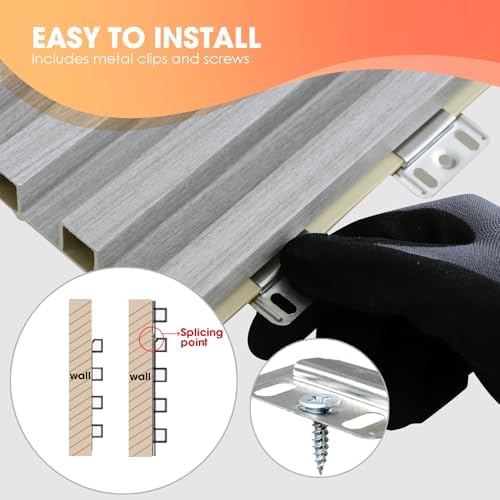 OUZUGIE WPC Acoustic Slat Wall Paneling - Image 5