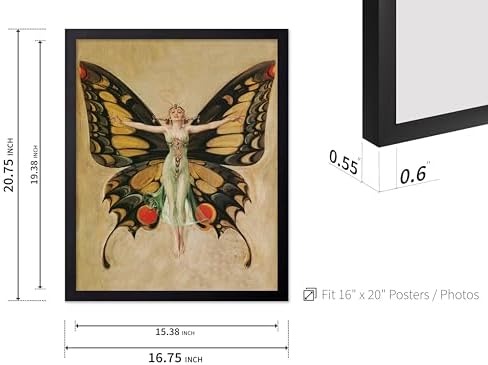 Poster Master Vintage Butterfly Poster - Image 3