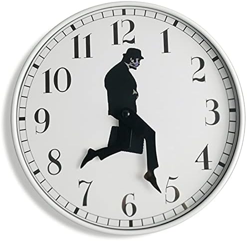 TANKRIN Ministry of Silly Walks Clock, Silly Walk Wall Clock, A Interesting by TANKRIN