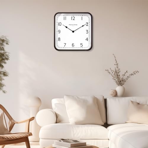 Presentime 16" Anton Modern Farmhouse Square Clock - Image 3