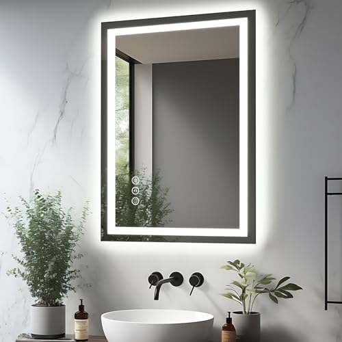 EchosLife 20"x28" LED Bathroom Mirrors by EchosLife