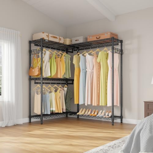 VIPEK L4 Plus Clothes Rack L Shaped Garment Rack - Image 2
