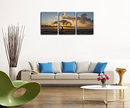 Motivational Wall Art Inspirational Entreprer Quotes Canvas Painting Tree of - Image 2
