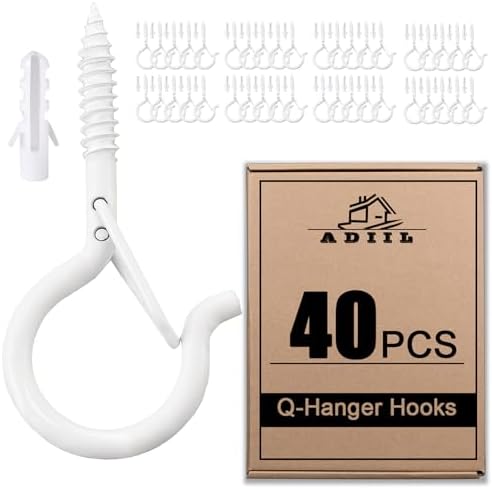 ADIIL Q Hanger Ceiling Screw Hooks by ADIIL