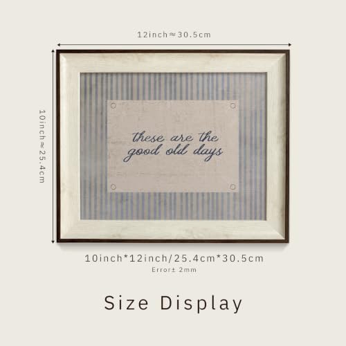 razliubit Good Old Days Wall Art, Framed Quote Canvas, 10x12 Inch - Image 5