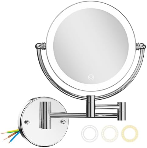 Magnifying Makeup Mirror Wall Mounted by LEDOOLE