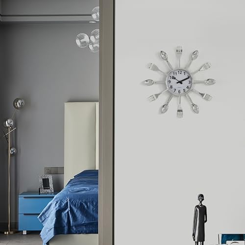 Clockswise Bulk Set of 10PC 14" Oversized Decorative 3D Cutlery Utensil Spoon - Image 5