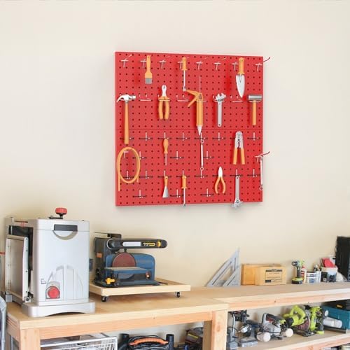 TORACK Metal Pegboard Wall Organizer - Image 7