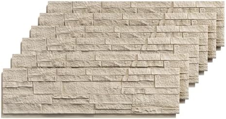 ROOMTEC 6-Packs Faux Stone Wall Covering Panels by ROOMTEC