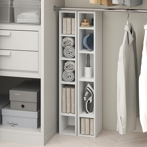 Furinno Fulda 10-Tier Closet Organizers and Storage, Open Shelf, Storage - Image 5