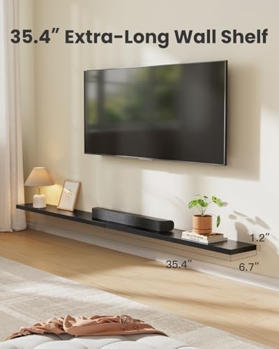 Amada 35.4" Floating Shelves for Wall Decor & Storage - Image 3