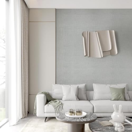 Grasscloth Peel and Stick Wallpaper Textured Contact Paper 15.7inch x 196.8inch - Image 7