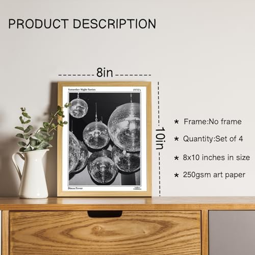 NaZaUK Y2K Wall Art Set of 4 - Image 2