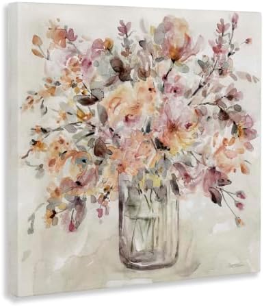 Stupell Industries Floral Watercolor Bouquet, 24 x 24 Inch Canvas Wall Art - Image 2
