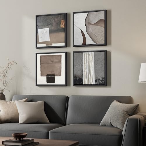 Framed Modern Abstract Wall Art - Image 7