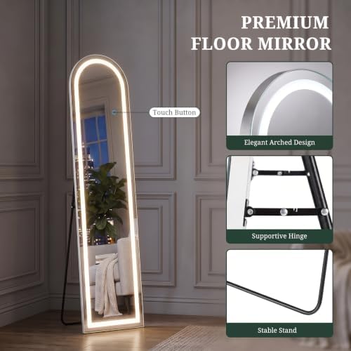 Arched LED Full Length Mirror - Image 5
