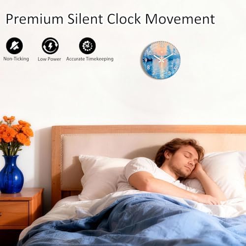12 Inch Wall Clocks Battery Operated - Image 4