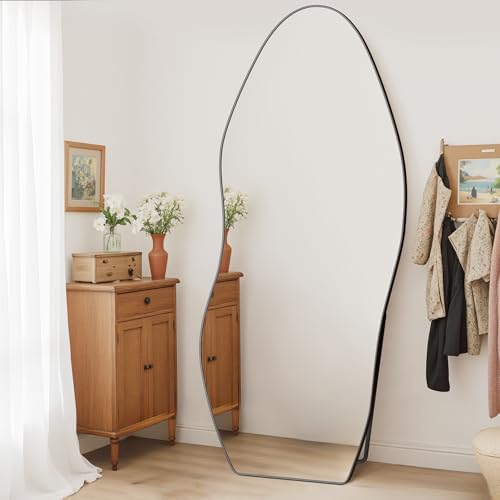 Antok Irregular Full Length Mirror, Standing Hanging Leaning Irregular Mirrors by AntokMirror