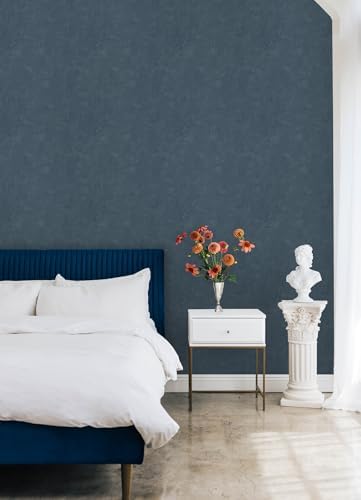Mr. Kate Daphne Limewash Moody Blue Peel and Stick Wallpaper - Image 5