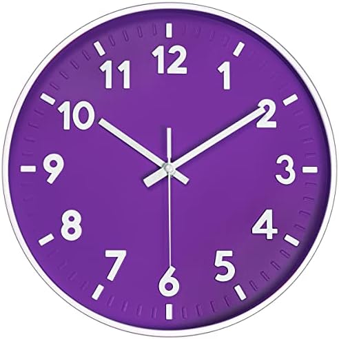 12 Inch Modern Dual‑Mode Clock, Wall Clock & Tabletop Clock by JENLYSTIME